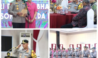 Kapolda Kepri Irjen Pol Asep Safrudin Pimpin Sertijab dan Kenal Pamit Pejabat Baru