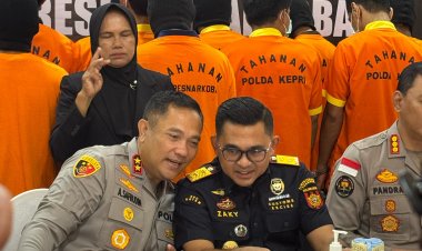 Bea Cukai Batam Gagalkan Penyelundupan 93 Kg Sabu di Perairan Lagoi