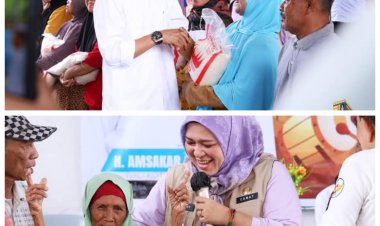 Utama Grup Batam Bagikan 2.200 Paket Sembako untuk Warga Lubukbaja Jelang Idul Fitri