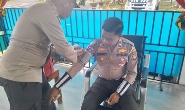 Polres Lingga Pastikan Kesehatan Personel Prima Selama Operasi Ketupat Seligi 2025