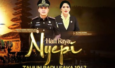 Kepala Kejaksaan Negeri Batam Ucapkan Selamat Hari Raya Nyepi 2025
