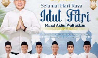 Kepala Kejaksaan Negeri Batam Sampaikan Ucapan Selamat Idul Fitri 1446 H