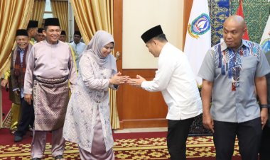 WAKAPOLDA KEPRI SILATURAHMI HALAL BIHALAL DENGAN GUBERNUR KEPRI, PERKUAT SINERGI ANTAR INSTANSI