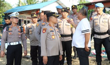 Pastikan Keamanan Wisatawan, Kapolresta Barelang Kunjungi Pos Pam Nongsa