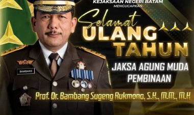 Kejari Batam Rayakan Hari Istimewa Jaksa Agung Muda Pembinaan