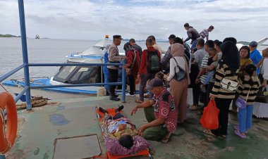 Berita Operasi Ketupat Seligi 2025: Pos Pelayanan Pelabuhan Tanjung Maqom Jaga Ketertiban Arus Mudik