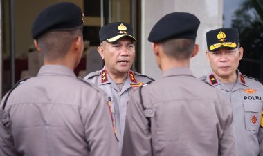 POLDA KEPRI GELAR HALAL BIHALAL: PERERAT SILATURAHMI DAN KOMITMEN PELAYANAN