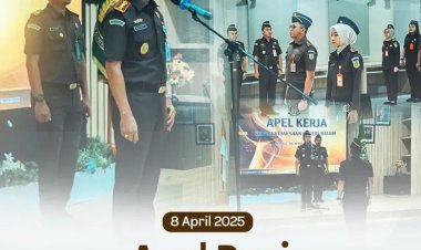Kejaksaan Negeri Batam Gelar Apel Pagi, Bentuk Rasa Tanggung Jawab Pegawai