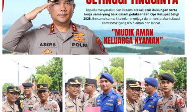 OPERASI KETUPAT SELIGI 2025 BERAKHIR KONDUSIF DI WILAYAH HUKUM POLDA KEPRI