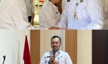 Rutan Batam Ikuti Apel Pagi dan Halal Bihalal Keluarga Besar Kemenko Kumham 1446 H/2025 M