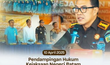 Kejari Batam Berikan Pendampingan Hukum untuk Dukung Ketahanan Pangan Berkelanjutan