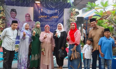 KEGIATAN HALAL BI HALAL BERSAMA ANGGOTA DPRD KOTA BATAM, IBU ASNAWATI ATIQ