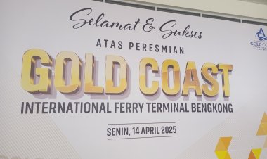 Peresmian Gold Coast International Ferry Terminal Bengkong: Gerbang Baru ke Singapura dan Malaysia Resmi Dibuka!