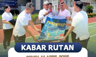 Semarak HBP ke-61, Rutan Batam Resmi Buka PORSEANP 2025 Penuh Semangat Sportivitas dan Kebersamaan