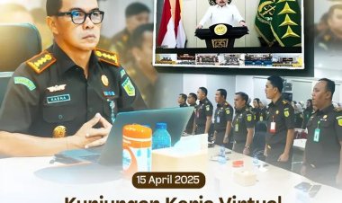 Konsolidasi Nasional Kejaksaan: Kajari Batam Hadiri Kunker Virtual Jaksa Agung RI