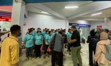 95 PMI Tiba di Batam Usai Dideportasi dari Malaysia karena Pelanggaran Izin Tinggal