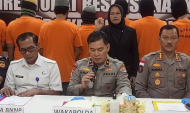 Polda Kepulauan Riau Musnahkan Barang Bukti Narkotika Senilai Ratusan Juta Rupiah