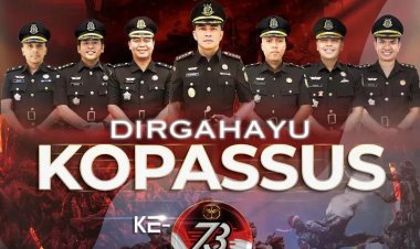 Kejaksaan Negeri Batam Ucapkan Selamat HUT ke-73 Kopassus: Profesional, Modern, Adaptif, dan Bertaqwa