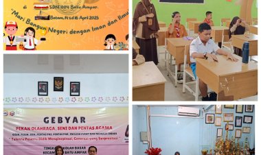 Prestasi Membanggakan! Siswa SDN 004 Batu Ampar Raih Emas, Perak, dan Perunggu di Ajang Tingkat Kecamatan 2025