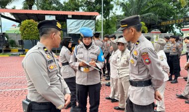 Gaktibplin Polres Karimun: Tidak Ditemukan Pelanggaran, Personel Tertib dan Siap Dinas