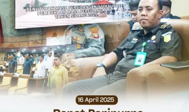Kejari Batam Hadiri Rapat Paripurna DPRD Kota Batam: Tandai Transisi Persidangan Tahun 2025