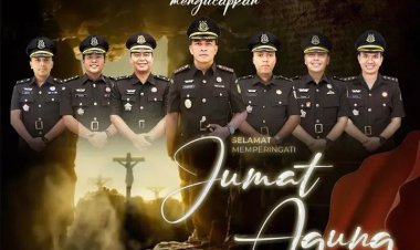 Kepala Kejaksaan Negeri Batam Beserta Jajaran Mengucapkan Selamat Memperingati Jumat Agung