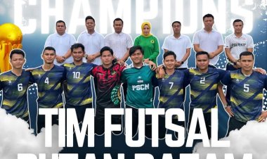 Rutan Batam Sabet Juara Futsal dan Voli dalam Turnamen Antar-UPT PAS se-Kota Batam