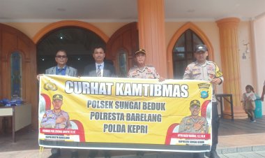 Minggu Kasih, Wujud Kepedulian Polsek Sungai Beduk terhadap Keamanan Warga