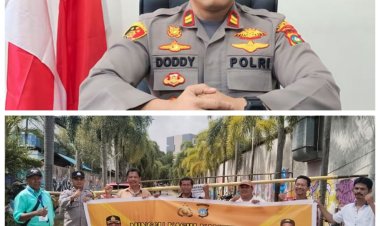 Polsek Bengkong Jalin Kedekatan dengan Warga Lewat Kegiatan Minggu Kasih Kamtibmas di Gereja Santo Damean