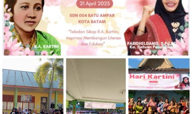 Ucapan Peringatan Hari Kartini SDN 004 Batu Ampar