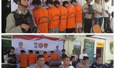 Polsek Sagulung Berhasil Ungkap Kasus Curanmor, 10 Unit Sepeda Motor Diamankan