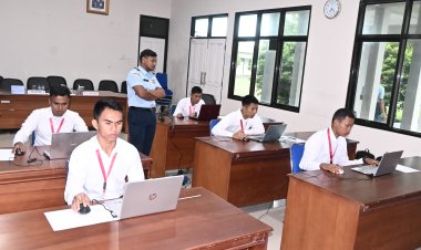 Tes Psikologi Casis Bintara Pria TNI AU Gelombang I/A-55 TA 2025 Digelar di Lanud RSA Natuna