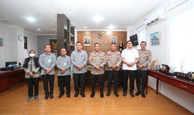 Irjen. Pol. Asep Safrudin, Kapolda Kepri, terima kunjungan silaturahmi Kakanwil Kemenkum Kepri, bahas sinergi pembinaan dan penegakan hukum