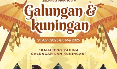 Rutan Kelas IIA Batam Ucapkan Selamat Hari Raya Galungan dan Kuningan