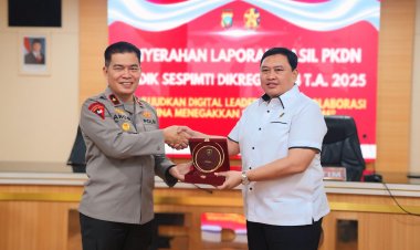 POLDA KEPRI TERIMA NASKAH PKDN SERDIK SESPIMTI DIKREG KE-34 GELOMBANG I T.A. 2025