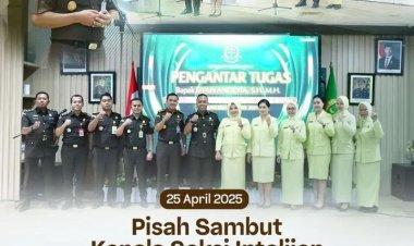 Pisah Sambut Kepala Seksi Intelijen Kejaksaan Negeri Batam: Terima Kasih dan Harapan Baru
