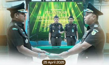 Pelantikan dan Sertijab Kepala Seksi Intelijen Kejaksaan Negeri Batam