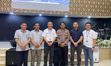 Polsek Sungai Beduk Gelar Kegiatan Minggu Kasih Bersama Jemaat GBI Bida Ayu Mangsang
