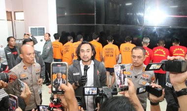 Polresta Barelang Ungkap 9 Kasus Narkotika, 10 Tersangka Diamankan dalam Dua Bulan