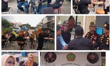 LLMB Kota Batam Gelar Halal Bihalal Idulfitri 1446 H di T-Kafe Batu Aji