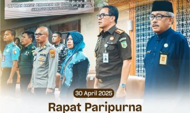 KEJARI BATAM HADIRI RAPAT PARIPURNA DPRD KOTA BATAM BAHAS LKPJ WALIKOTA 2024
