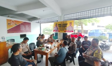 Dekatkan Diri dengan Warga, Polsek Sekupang Gelar Jumat Curhat di Kedai Kopi Pek Liang