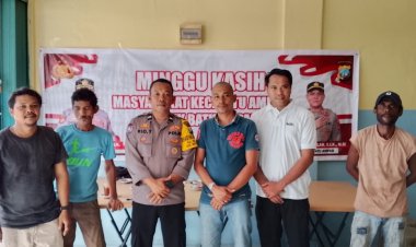 Kegiatan Minggu Kasih Polsek Batu Ampar Jalin Sinergi dengan Warga Sei Jodoh