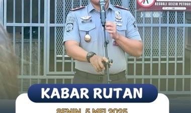 Karutan Batam Pimpin Apel Pagi: Tekankan Integritas dan Profesionalisme dalam Menjaga Keamanan