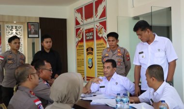 Tim Audit Kinerja Itwasda Polda Kepri laksanakan Pemeriksaan di Polres Bintan
