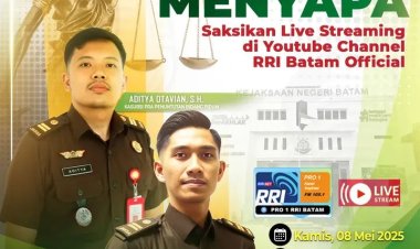 JAKSA MENYAPA HADIR KEMBALI DI RRI BATAM: ANGKAT ISU PENEGAKAN HUKUM DAN JUDI ONLINE