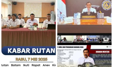 Rutan Batam Ikuti Rapat Anev Kinerja Kementerian Imigrasi dan Pemasyarakatan Secara Virtual