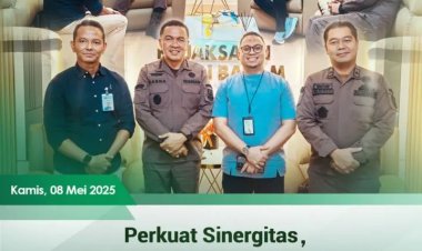 Kejari Batam Terima Kunjungan Silaturahmi dari Bank Syariah Indonesia, Perkuat Sinergitas Lintas Institusi