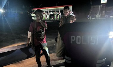 Polres Lingga Gencarkan Patroli Malam, Berantas Premanisme dalam Operasi Pekat Seligi 2025