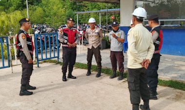 Patroli Dialogis Sat Samapta Polres Karimun Jaga Keamanan Kawasan Industri